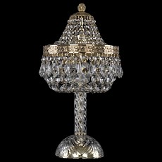 Настольная лампа декоративная bohemia ivele crystal 1901 19011l4-h-20iv g